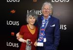 Amsterdam 11 april 2022
Premiere documentaire Louis  over het leven van Louis v Gaal in Tuschinski. Louis kwam samen met zijn vrouw Truus. Freek de Jonge met zijn vrouw