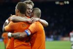 Amsterdam, 6 September 2018
Nederland-Peru, eindstand 2-1
Frenkie de Jong