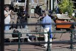 Amsterdam 21 augustus 2020
Guus Hiddink wordt de bondscoach van Curacao en geeft een interview bij hem voor de deur.
