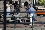 Amsterdam 21 augustus 2020
Guus Hiddink wordt de bondscoach van Curacao en geeft een interview bij hem voor de deur.