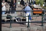 Amsterdam 21 augustus 2020
Guus Hiddink wordt de bondscoach van Curacao en geeft een interview bij hem voor de deur.