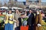 Amsterdam 21 januari 2023
Irene Schouten doopt een tulp op het museumplein.
