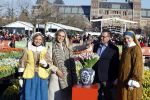 Amsterdam 21 januari 2023
Irene Schouten doopt een tulp op het museumplein.