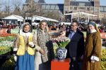 Amsterdam 21 januari 2023
Irene Schouten doopt een tulp op het museumplein.