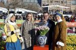 Amsterdam 21 januari 2023
Irene Schouten doopt een tulp op het museumplein.
