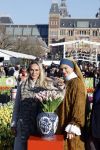 Amsterdam 21 januari 2023
Irene Schouten doopt een tulp op het museumplein.