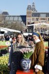 Amsterdam 21 januari 2023
Irene Schouten doopt een tulp op het museumplein.