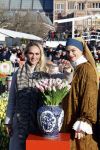 Amsterdam 21 januari 2023
Irene Schouten doopt een tulp op het museumplein.