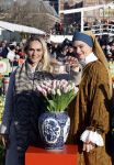 Amsterdam 21 januari 2023
Irene Schouten doopt een tulp op het museumplein.