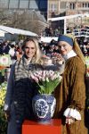 Amsterdam 21 januari 2023
Irene Schouten doopt een tulp op het museumplein.