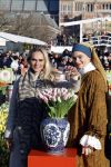 Amsterdam 21 januari 2023
Irene Schouten doopt een tulp op het museumplein.