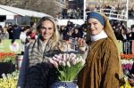 Amsterdam 21 januari 2023
Irene Schouten doopt een tulp op het museumplein.