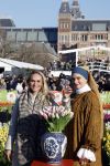 Amsterdam 21 januari 2023
Irene Schouten doopt een tulp op het museumplein.