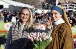 Amsterdam 21 januari 2023
Irene Schouten doopt een tulp op het museumplein.