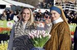 Amsterdam 21 januari 2023
Irene Schouten doopt een tulp op het museumplein.