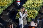 Amsterdam 21 januari 2023
Irene Schouten doopt een tulp op het museumplein.