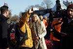 Amsterdam 21 januari 2023
Irene Schouten doopt een tulp op het museumplein.