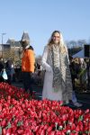 Amsterdam 21 januari 2023
Irene Schouten doopt een tulp op het museumplein.