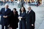 Amsterdam 17 januari 2023
Nieuwjaarsreceptie van Koning Willem Alexander en Koningin Maxima op paleis op de dam. De 4 burgemeesters van de grote steden . Jan v Zanen (Den Haag) Sharon Dijksma (Utrecht) Femke Halsema (Amsterdam) en Aboutaleb ( Rotterdam)