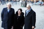 Amsterdam 17 januari 2023
Nieuwjaarsreceptie van Koning Willem Alexander en Koningin Maxima op paleis op de dam. De 4 burgemeesters van de grote steden . Jan v Zanen (Den Haag) Sharon Dijksma (Utrecht) Femke Halsema (Amsterdam) en Aboutaleb ( Rotterdam)