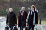 Amsterdam 22 december 2022
Jelle Brandt Corstius op weg naar de rechtbank voor rechtszaak met Gijs v Dam