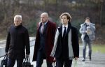 Amsterdam 22 december 2022
Jelle Brandt Corstius op weg naar de rechtbank voor rechtszaak met Gijs v Dam