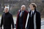 Amsterdam 22 december 2022
Jelle Brandt Corstius op weg naar de rechtbank voor rechtszaak met Gijs v Dam