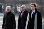 Amsterdam 22 december 2022
Jelle Brandt Corstius op weg naar de rechtbank voor rechtszaak met Gijs v Dam