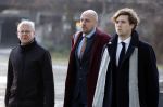 Amsterdam 22 december 2022
Jelle Brandt Corstius op weg naar de rechtbank voor rechtszaak met Gijs v Dam