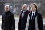 Amsterdam 22 december 2022
Jelle Brandt Corstius op weg naar de rechtbank voor rechtszaak met Gijs v Dam