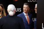 Amsterdam 11 april 2022
Premiere documentaire Louis  over het leven van Louis v Gaal in Tuschinski. Louis kwam samen met zijn vrouw Truus.