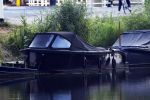 Alkmaar 29 juli 2022
Appartement Marco Borsato . Voor zijn huis ligt zijn boot / sloep