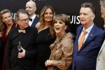 Amsterdam 11 april 2022
Premiere documentaire Louis  over het leven van Louis v Gaal in Tuschinski. Louis kwam samen met zijn vrouw Truus. Mariska Hulscher
