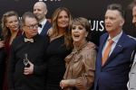 Amsterdam 11 april 2022
Premiere documentaire Louis  over het leven van Louis v Gaal in Tuschinski. Louis kwam samen met zijn vrouw Truus. Mariska Hulscher