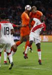 Amsterdam, 6 September 2018
Nederland-Peru, eindstand 2-1
Matthijs de Ligt en Virgil v Dijk