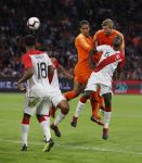 Amsterdam, 6 September 2018
Nederland-Peru, eindstand 2-1
Matthijs de Ligt en Virgil v Dijk