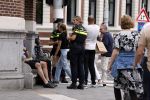 Amsterdam 26 augustus 2022
Politie na een ongeluk met een Fietskoerier in Amsterdam zuid