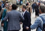 Amsterdam 11 april 2022
Premiere documentaire Louis  over het leven van Louis v Gaal in Tuschinski. Louis kwam samen met zijn vrouw Truus. rafael v d Vaart met vriendin estevana Polman
