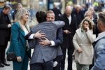 Amsterdam 11 april 2022
Premiere documentaire Louis  over het leven van Louis v Gaal in Tuschinski. Louis kwam samen met zijn vrouw Truus. rafael v d Vaart met vriendin estevana Polman