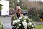 Bilthoven 7 januari 2023
Rogier Smit Oltmans bij het graf van zijn vader Willem Oltmans .