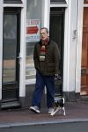 Amsterdam 2 januari 2023
Rolf Snoeren ( Victor en Rolf) wandelt met zijn hond door het centrum van Amsterdam
