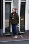 Amsterdam 2 januari 2023
Rolf Snoeren ( Victor en Rolf) wandelt met zijn hond door het centrum van Amsterdam