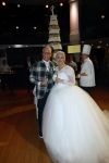 Hilversum 10 april 2022
Trouwen Rudolph v Veen en zijn vrouw Simone bij studio 21 op het mediapark .