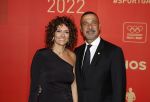 Amsterdam 21 december 2022
Sportman en Sportvrouw van het jaar Gala in AFAS Live. Ruud Gullit met zijn vriendin Karin de Rooij