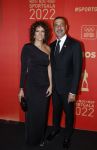 Amsterdam 21 december 2022
Sportman en Sportvrouw van het jaar Gala in AFAS Live. Ruud Gullit met zijn vriendin Karin de Rooij