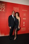 Amsterdam 21 december 2022
Sportman en Sportvrouw van het jaar Gala in AFAS Live. Ruud Gullit met zijn vriendin Karin de Rooij