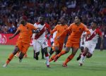 Amsterdam, 6 September 2018
Nederland-Peru, eindstand 2-1
Ryan Babel Virgil v Dijk en Georginio Wijnaldum