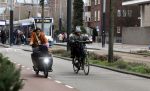 Amsterdam 7 januari 2023
Saar koningsberger op de fiets in Amsterdam zuid