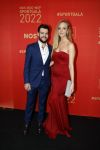 Amsterdam 21 december 2022
Sportman en Sportvrouw van het jaar Gala in AFAS Live. Sjinkie Knegt met zijn vriendin Chantal