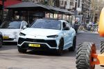 Amsterdam 11 april 2022
Steven Bergwijn in zijn Lamborghini Urus in Amsterdam zuid